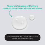 Tocobo AHA BHA Lemon Light Acid Toner for Exfoliation & Glow 150ml