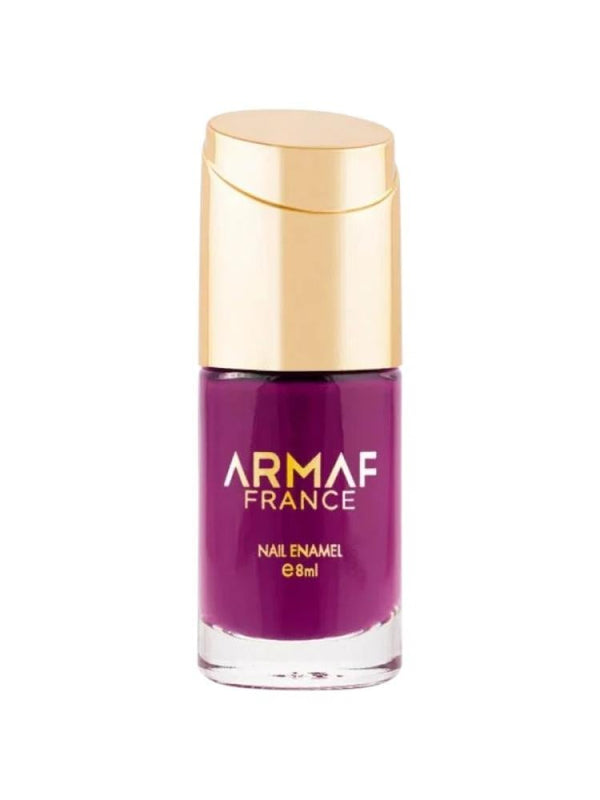 Nail Polish Vibrant Purple Glossy Finish Armaf Beaute 8ml