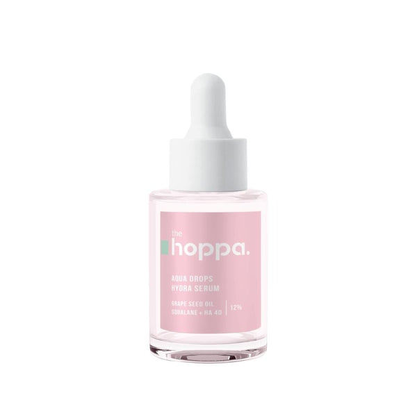 The Hoppa Aqua Drops Hydrating Serum with 4D Hyaluronic Acid & Squalane, 30ml