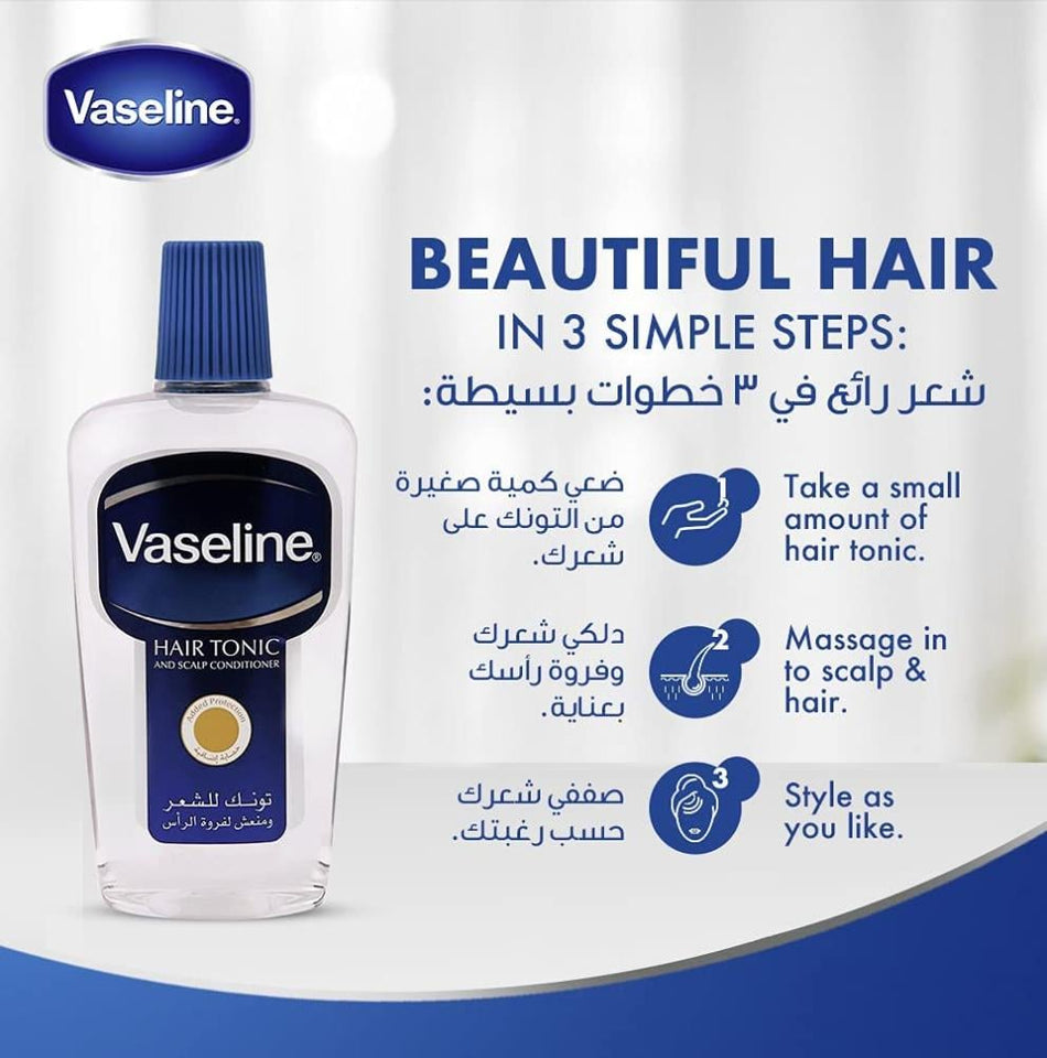 Vaseline Hair Tonic and Scalp Conditioner for Hair Strengthening 100ml