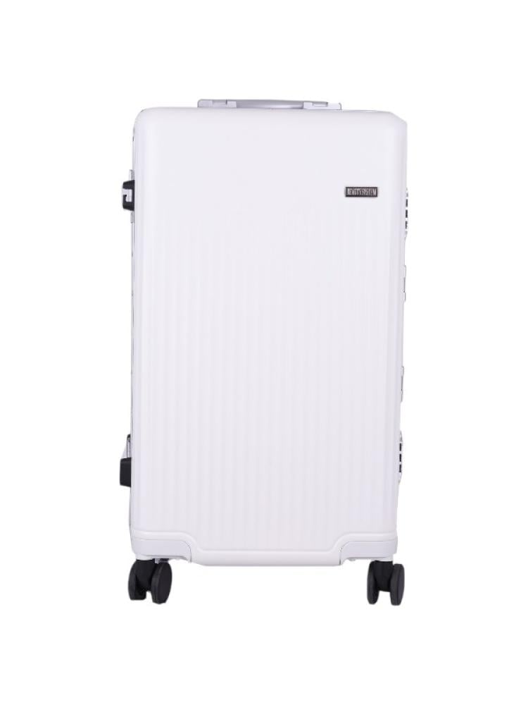 Salon System Medium Travel Bag White - Shockproof Scratch-Resistant