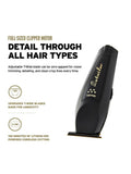 Wahl Cordless Barber Combo - Titanium Blades, 100-Min Runtime