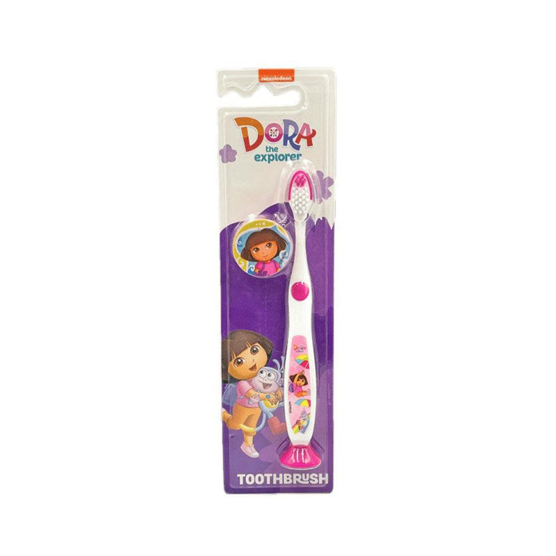 Soft Toothbrush for Kids Dora the Explorer Fun Design Nickelodeon