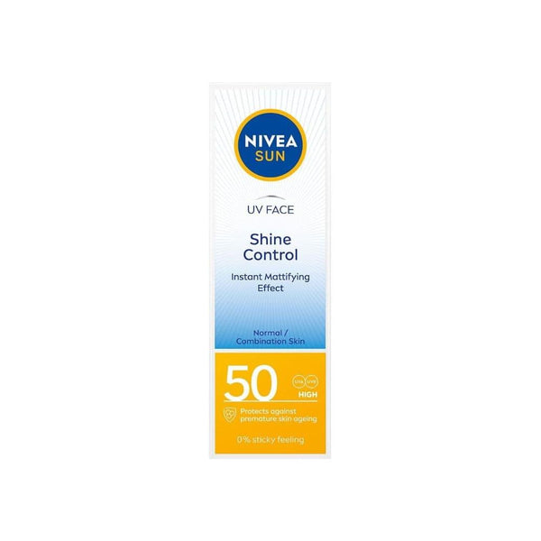 SPF Face Cream Shine Control Nivea Sun Protection 50ml