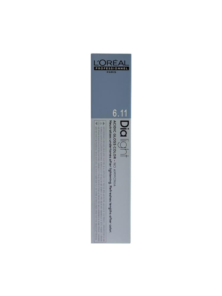 Dark Ash Blonde Hair Dye Dia Light 6.11 L'Oréal Professionnel 50ml