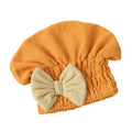 Hair Drying Hat with Bow Super Absorbent Mini Good One Size