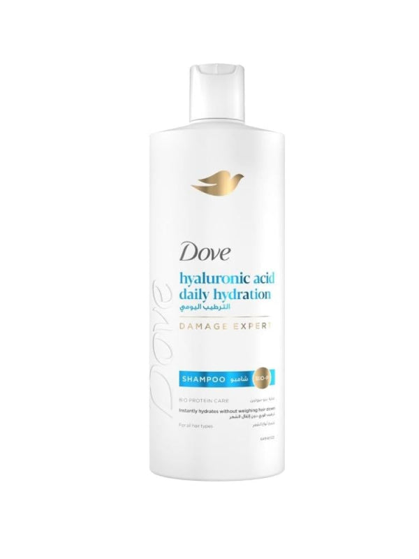 Daily Hydration Shampoo Moisture Rich Hair Care Dove 590ml