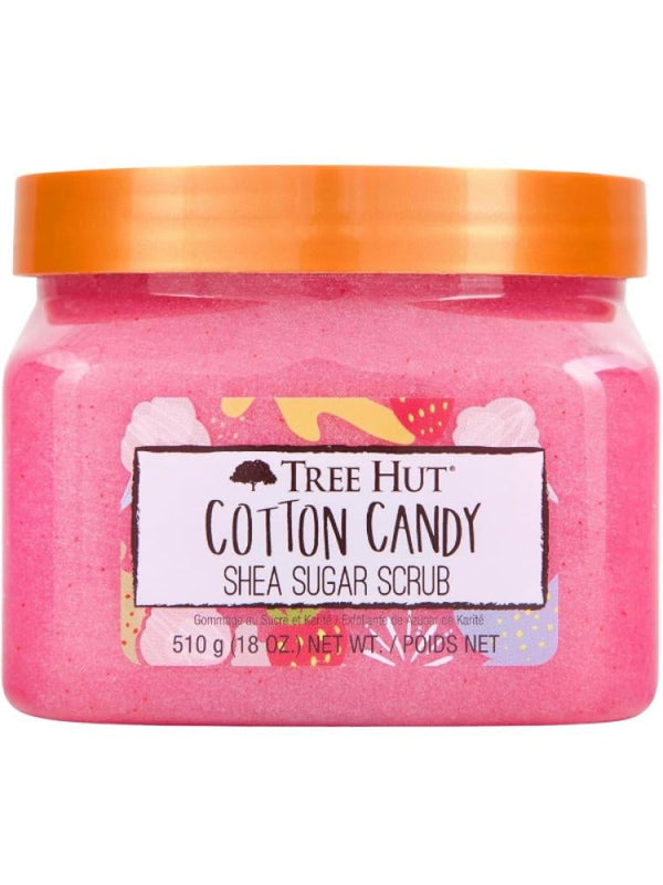 Tree Hut Cotton Candy Shea Butter Sugar Scrub Exfoliator 510g