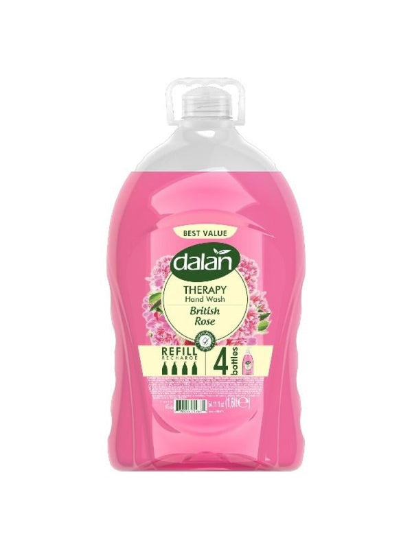 Dalan British Roses Therapy Liquid Hand Soap - 1.6 Liters