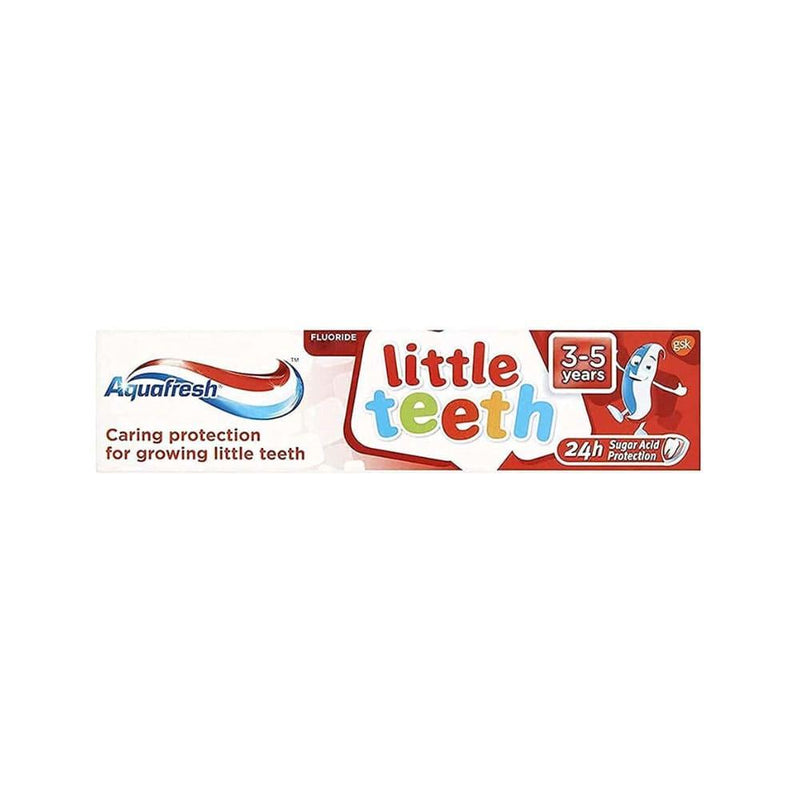 Aquafresh Milk Teeth Toothpaste Kids Cavity Protection Bubble Mint 50ml