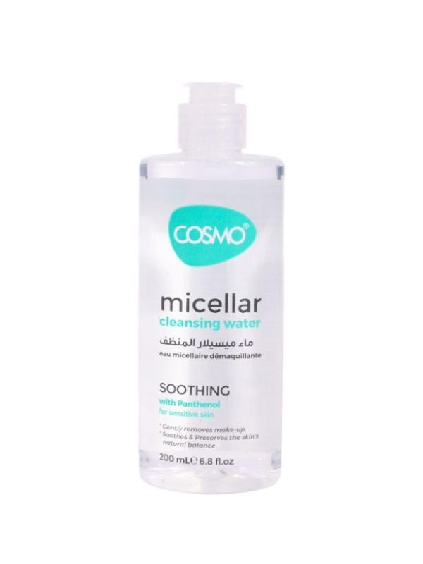 Micellar Water for Sensitive Skin Soothing Panthenol Cosmo 200ml