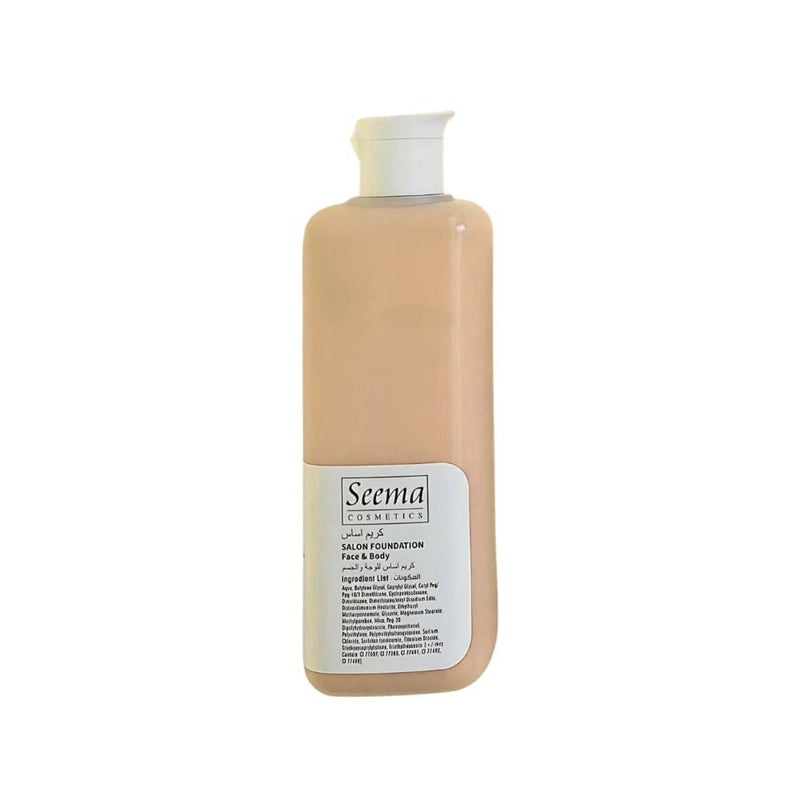 Seema Cosmetics Face and Body Foundation, Waterproof, Buildable, Shade 09