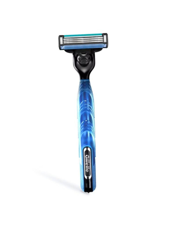 Gillette Mach3 Men's Razor Handle with 2 Blade Refills