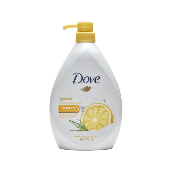Dove Go Fresh Body Wash Grapefruit & Lemon Extract 1000ml