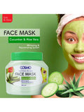 Cosmo Cucumber and Aloe Vera Facial Mask, 500 ml