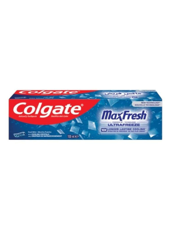 Colgate Optic White Toothpaste Cool Mint Ultra Freeze Crystal Beads 100ml