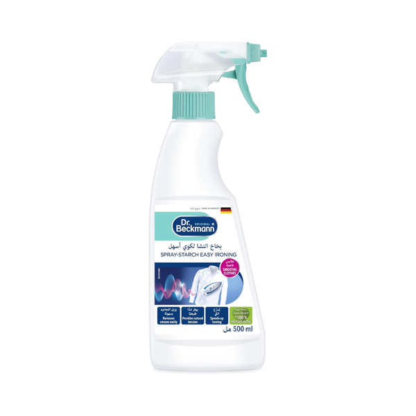 Dr. Beckmann Easy Ironing Starch Spray 500ml Fabric Wrinkle Remover