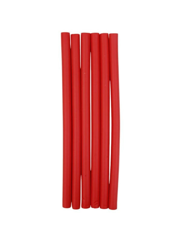 Salon System Soft Sponge Hair Rollers, 6 Pieces