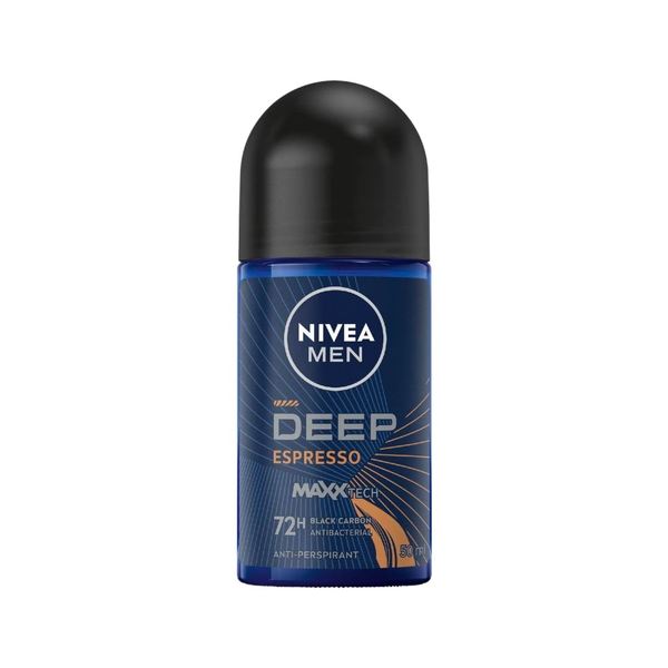 Nivea Men Black Carbon Antiperspirant Deodorant, 50ml