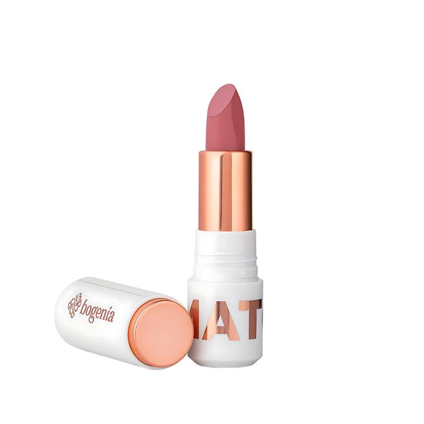 Bogenia Match Lipstick, Full Coverage, Long-Lasting, 07 Lovely Rose
