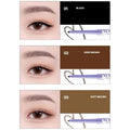 Peach C Fixi Waterproof Eyeliner, 2mm Fine Tip, 01 Black