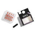 Best Artificial Nails Short Oval Nude Self-Adhesive Luca 24pcs
