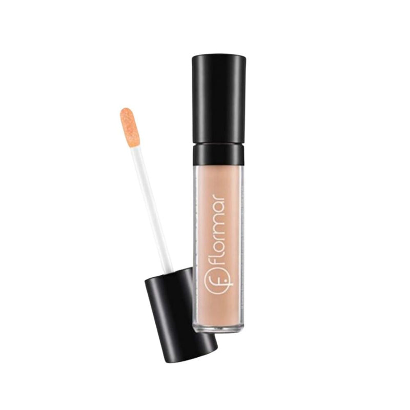 Flormar Liquid Concealer, Skin Tone Evening, Eye Base, 02 Ivory