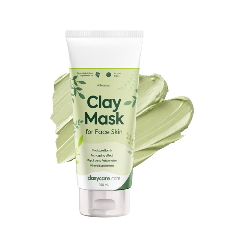 Classy Clay Face Mask for Deep Cleansing and Oil Absorption 100ml