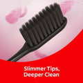 Colgate Slim Soft Charcoal Toothbrush Soft Bristles Sensitive Teeth 1 Count