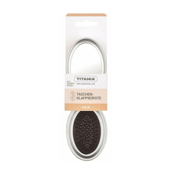 Hair Comb with Mirror Portable Travel Titania No. 1776