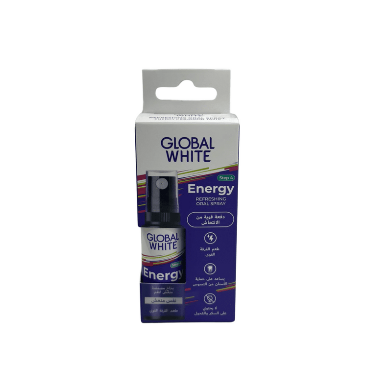 Mouth Freshener Spray Cinnamon Long-Lasting Fresh Breath Global White 15ml