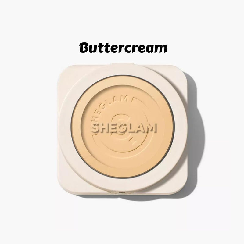 Sheglam Skin Focus High Coverage Powder Foundation, Buttercream, 11g