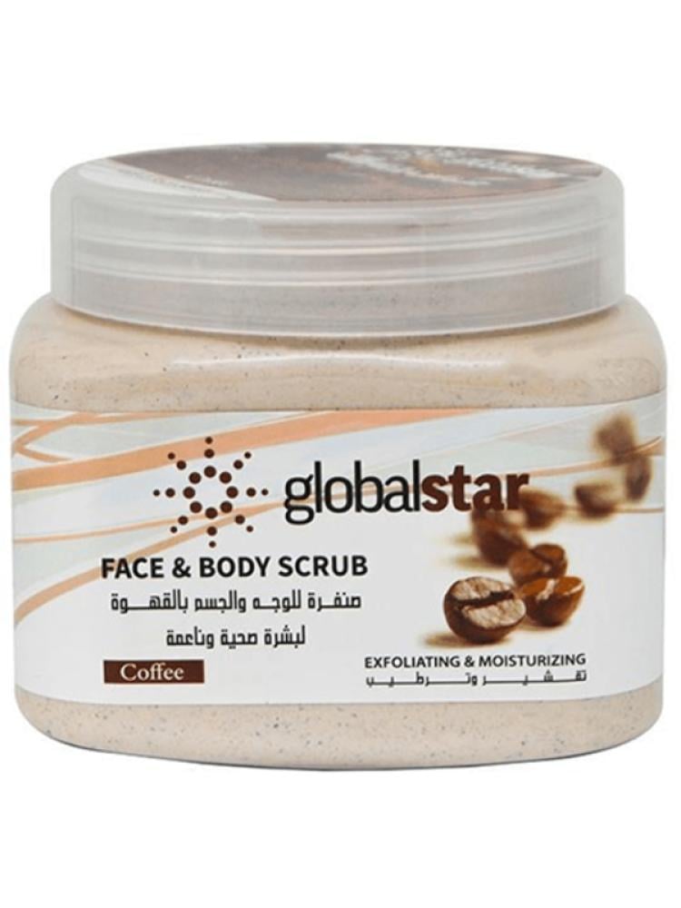 Global Star Coffee Face & Body Scrub 500ml