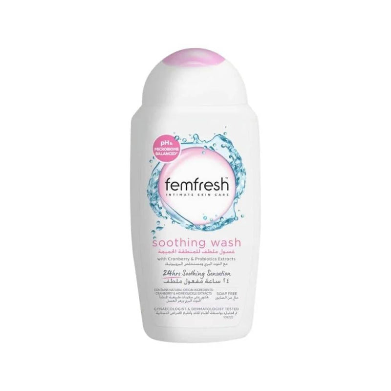 Intimate Wash Gentle Cranberry Soap-Free Femfresh 250ml