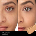 Nars Natural Radiant Longwear Foundation Medium 5 Valencia Full Coverage Fragrance-Free