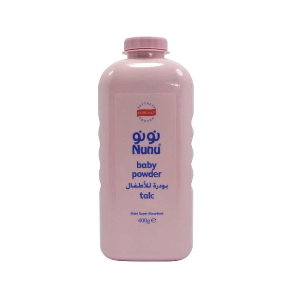 Baby Powder Moisture Absorbing Talc Nunu Pink 400g