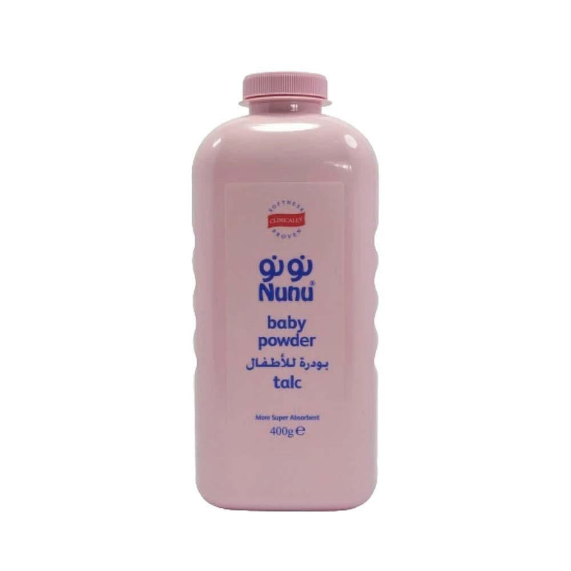 Baby Powder Moisture Absorbing Talc Nunu Pink 400g