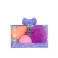 Maxdona Makeup Sponge Set with Cleaning Brush, 2-Piece Kit