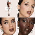 Huda Beauty Faux Filler Lip Gloss, Coco, Moisturizing, Non-Sticky Shine