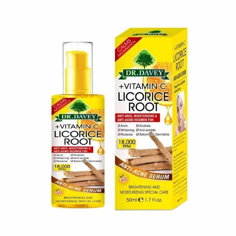 Vitamin C Brightening Face Serum with Licorice Root by Dr. Davey 50ml