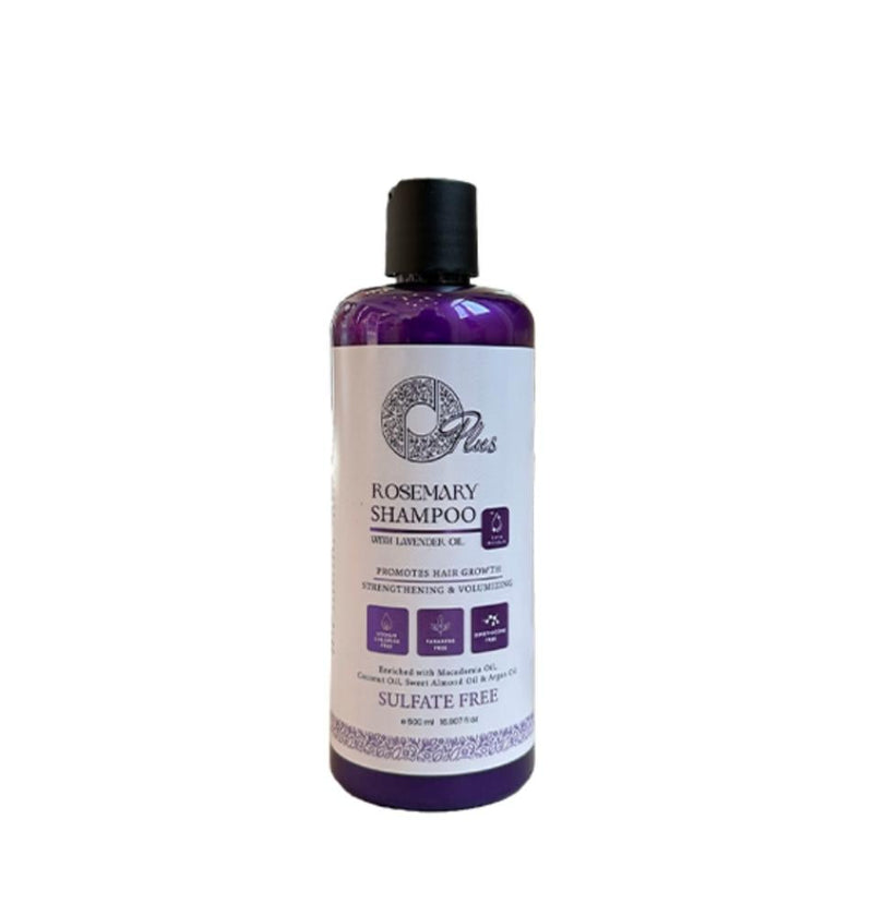 O Plus Rosemary & Lavender Shampoo for Scalp Soothing, 500ml
