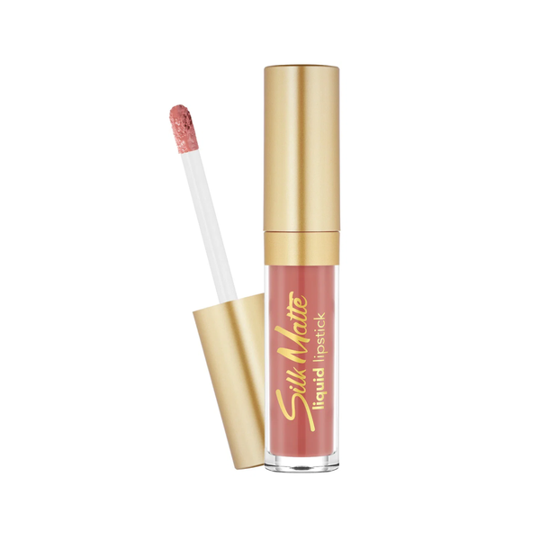 Flormar Silk Matte Liquid Lipstick 055 Kiss Me, Long-Lasting Velvet Finish
