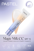 Pastel Magic Milk CC Cream Shade 52 Ivory - 30ml SPF15