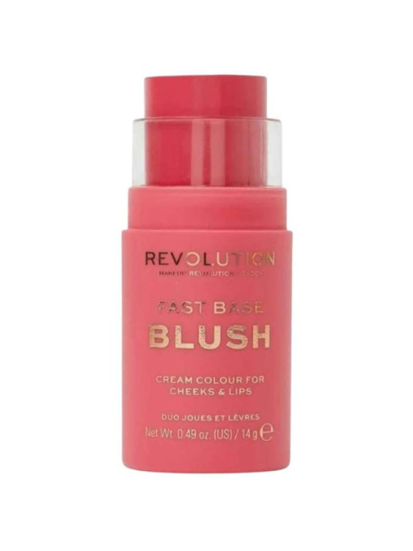 Revolution Fast Base Blush Stick Creamy Radiant Rose 8g