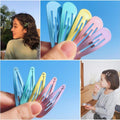 Basicare Hair Clips, Colorful Hair Fixing Pins, 10 Piece Set