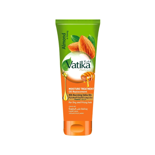 Vatika Almond and Honey Hair Oil Replacement, Dry and Frizzy Hair, 300ml