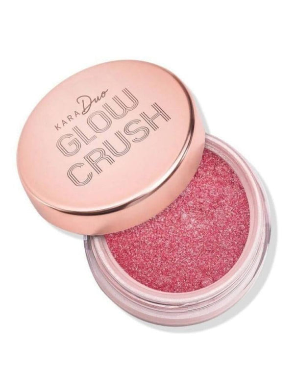 Best Loose Highlighter Powder Glow Crush Rose Petals Kara Duo 3g