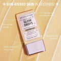 Revolution Liquid Highlighter Glow Bright Light Drops Golden Star Dew 15ml