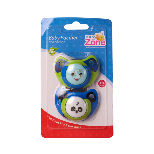 Baby Zone Pacifier 0+ Months Non-Toxic Ergonomic Design
