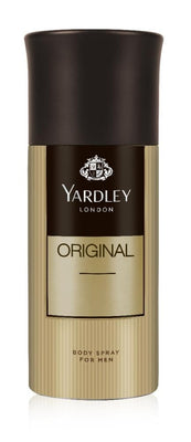 Yardley Original Body Spray: Distinctive Scent, Freshness, 150ml